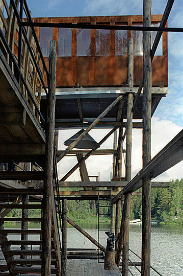 95o restaurant, Bukhta Radosty, 2000. Foto: Richard Pare