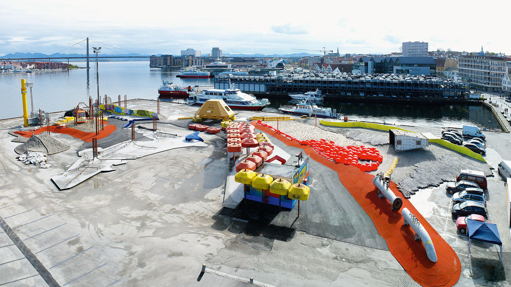 Oversikt over Geoparken.