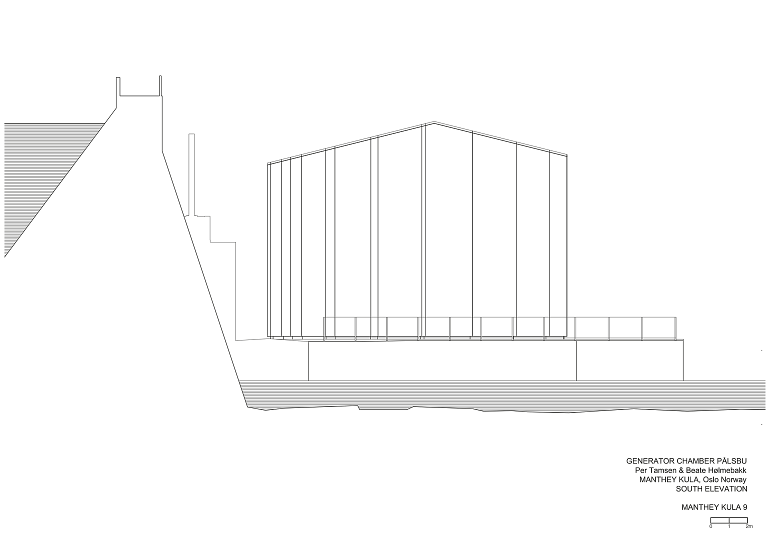 Overbygning, Pålsbu Kraftverk