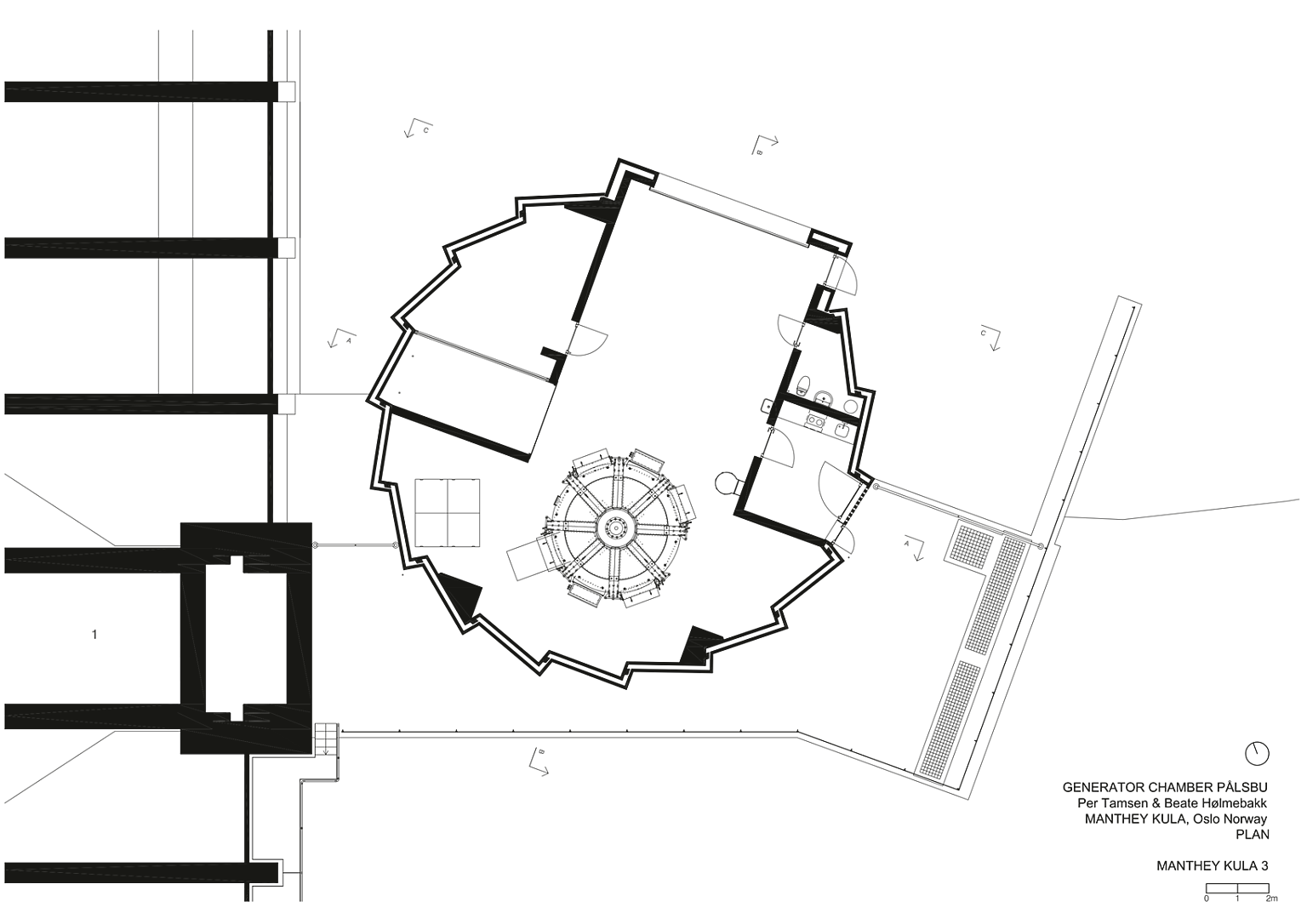 Overbygning, Pålsbu Kraftverk