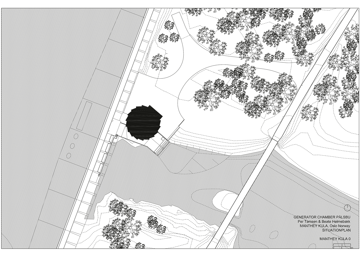 Overbygning, Pålsbu Kraftverk