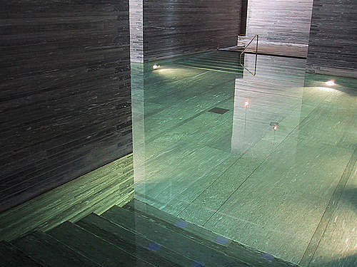 Peter Zumthor: Termiske bad, Vals Foto: métempsychose/www.flickr.com