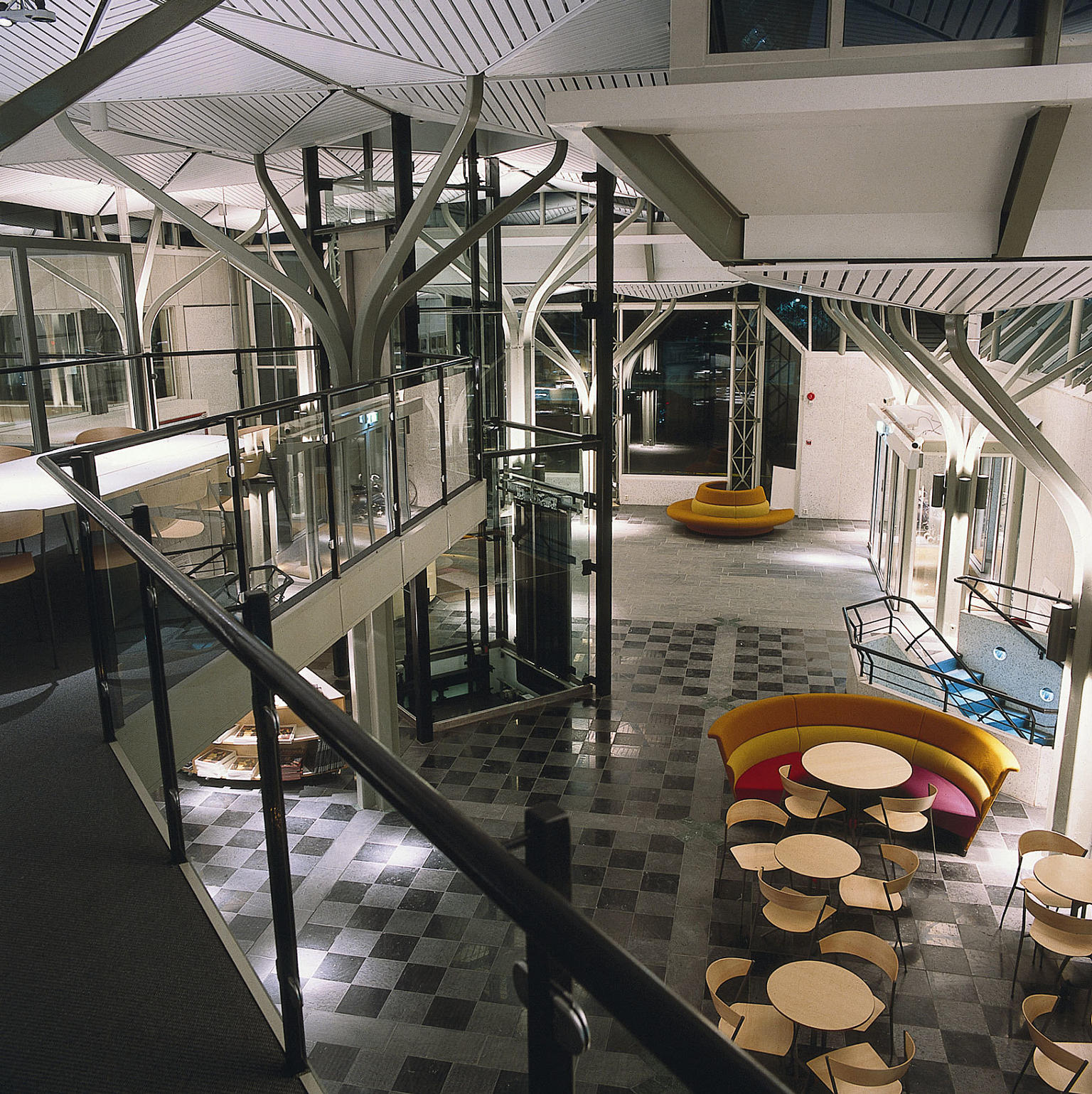 Munchmuseet, Oslo. Fase 2, 1993. Fra kafeen. Foto: Stein Arne Andreassen