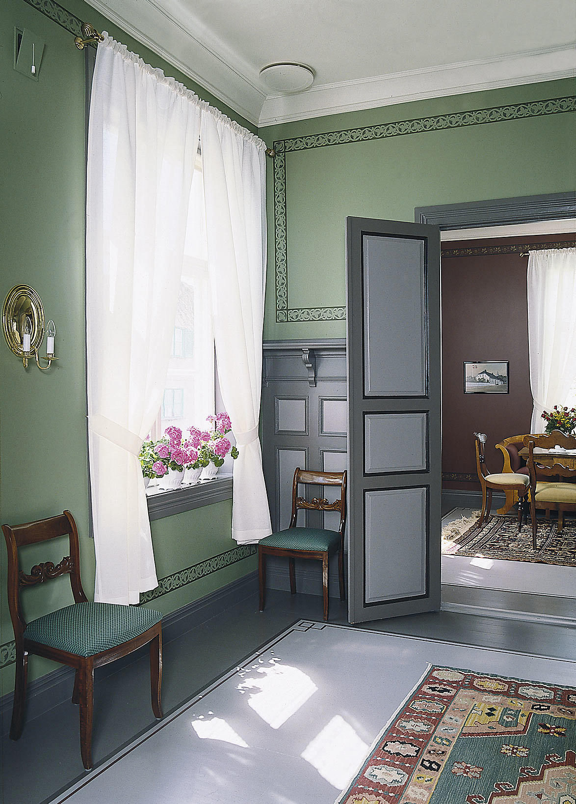 Landstadsenteret for kirke og kultur, Sandefjord. Opprinnelig bygd 1801. Renovert 1994-95. Foto: Sigbjørn Lenes