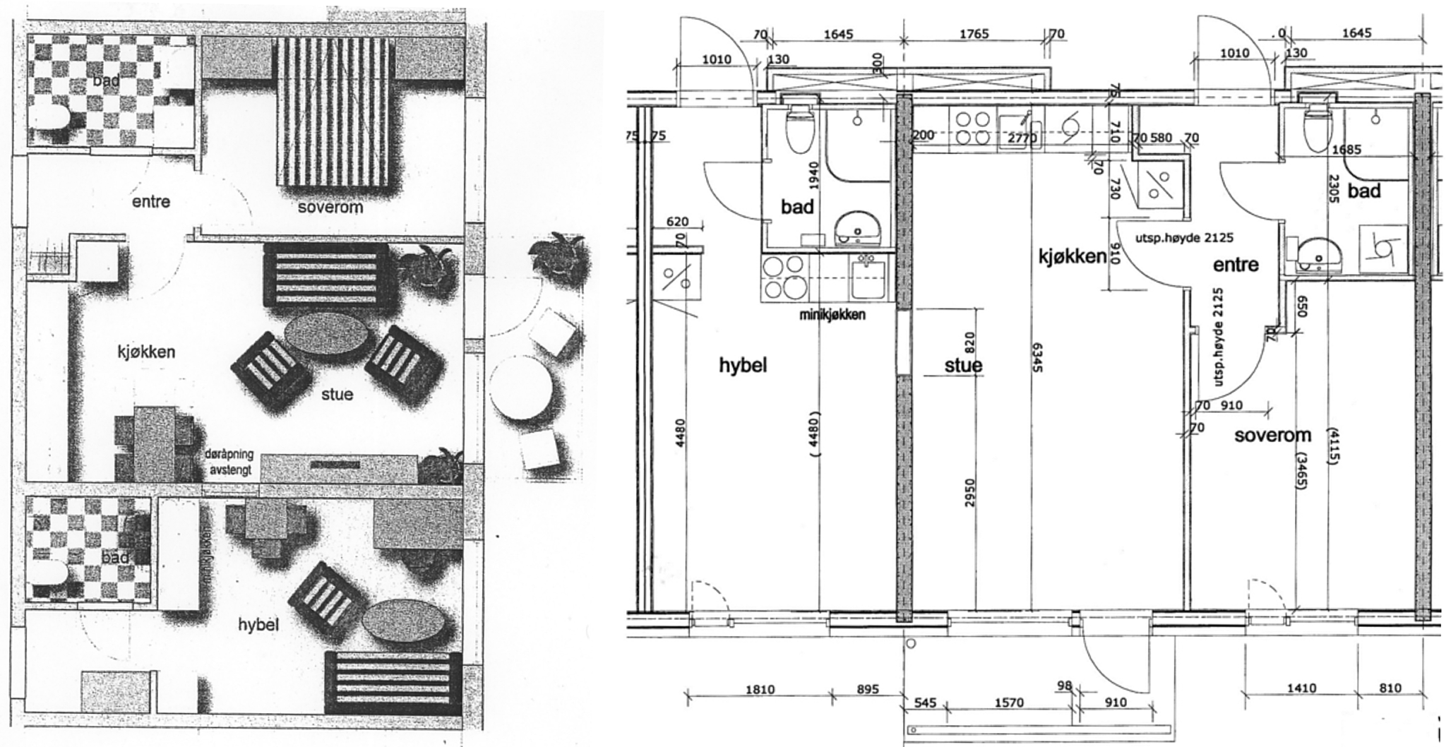 Planer, borettslaget Carl Berner Terrasser. Startbos leiligheter i Sinsenveien. Arkitekter: Voll Arkitekter AS. Enkelte av enhetene har utleieenhet. Hyblene kan skilles ut og selges som egne eiendomsenheter (andeler).