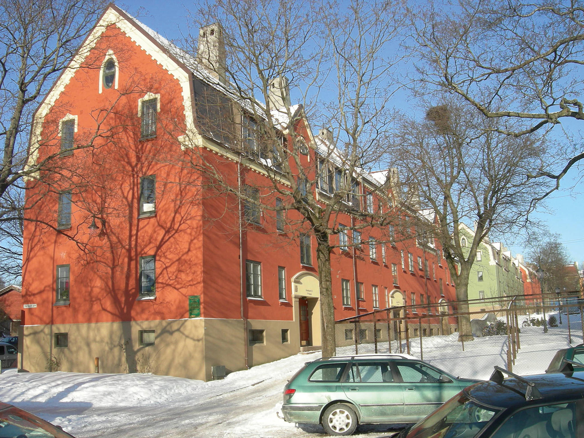 Det rivertzke kvartal, Sagene, Oslo. Kristen Rivertz 1911-12. Foto: Helge Høifødt/wikimedia commons