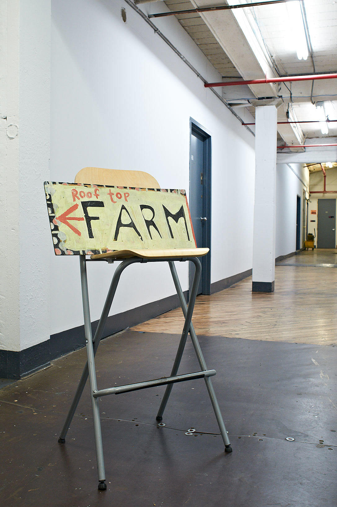 Fra Eagle Street Rooftop Farm, Greenpoint, Brooklyn.
Foto: Are Carlsen