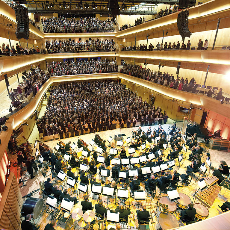Stavanger konserthus. Orkestersalen. Foto: Jon Ingemundsen