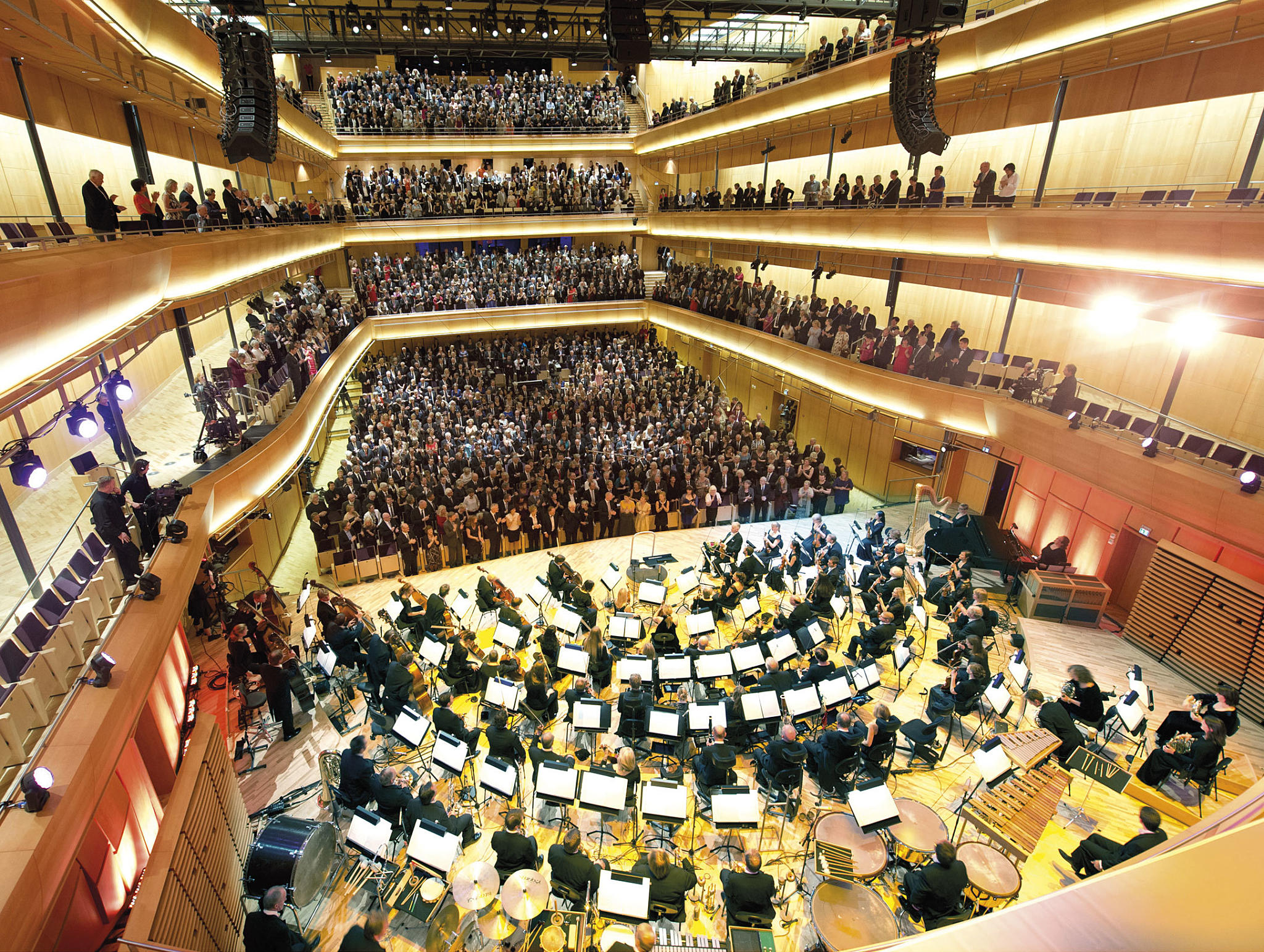 Stavanger konserthus. Orkestersalen. Foto: Jon Ingemundsen
