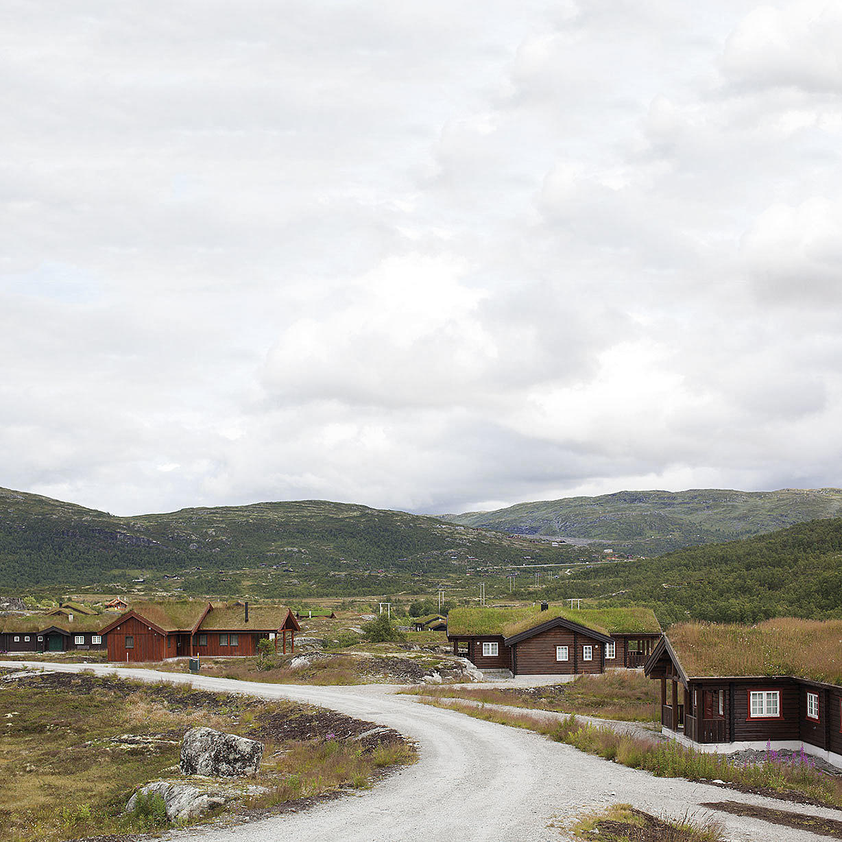 Identifiseres velstandssamfunnets landskap, slik det kommer til uttrykk i den pågående hyttebyggingen? Foto: MF