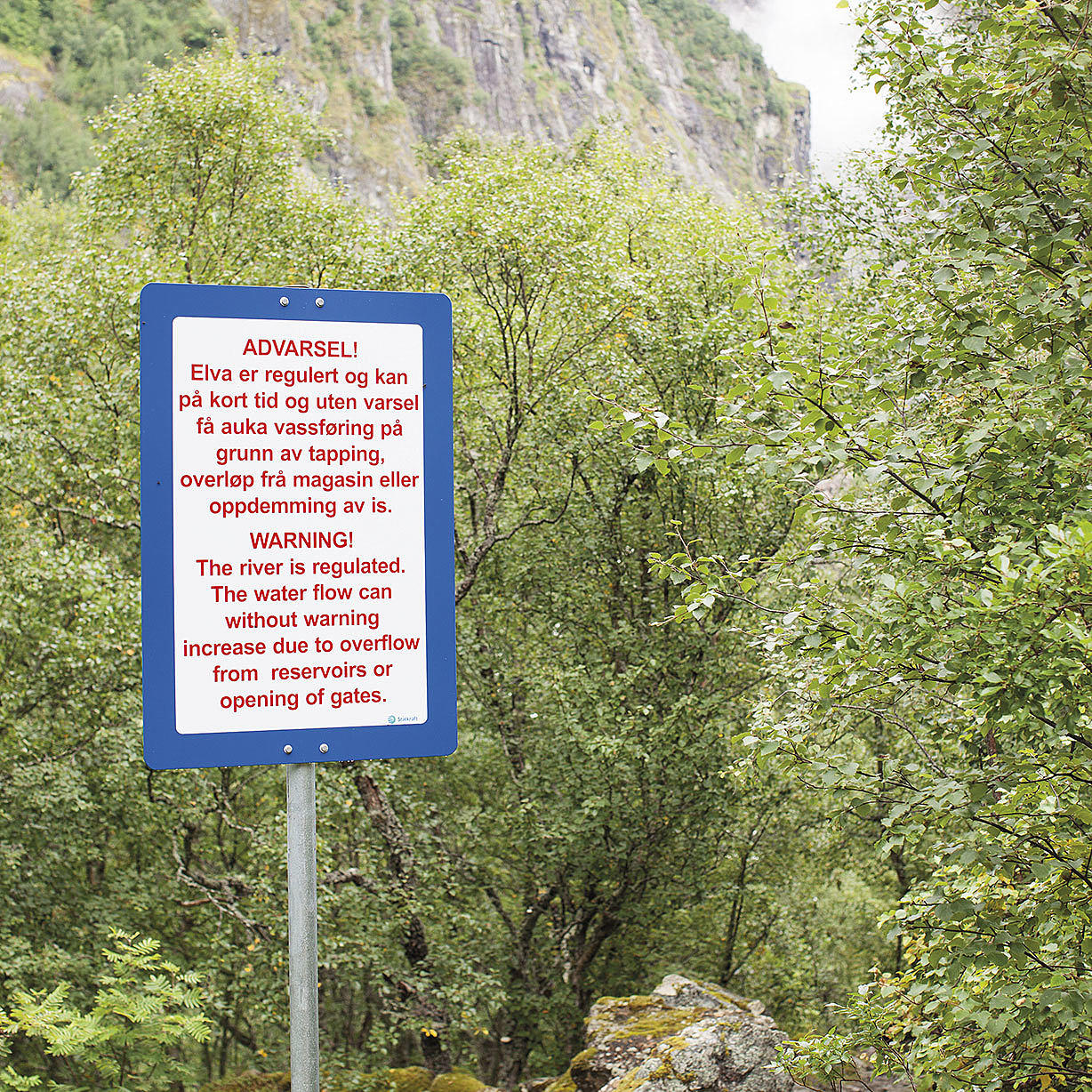 Identifiseres kraftutbyggingens landskap, slik det
kommer til uttrykk i vassdragsreguleringer? Foto: MF