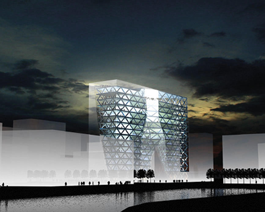 “Urban Energy”, Bjørvika, 2005. Arkitekter: Transform.