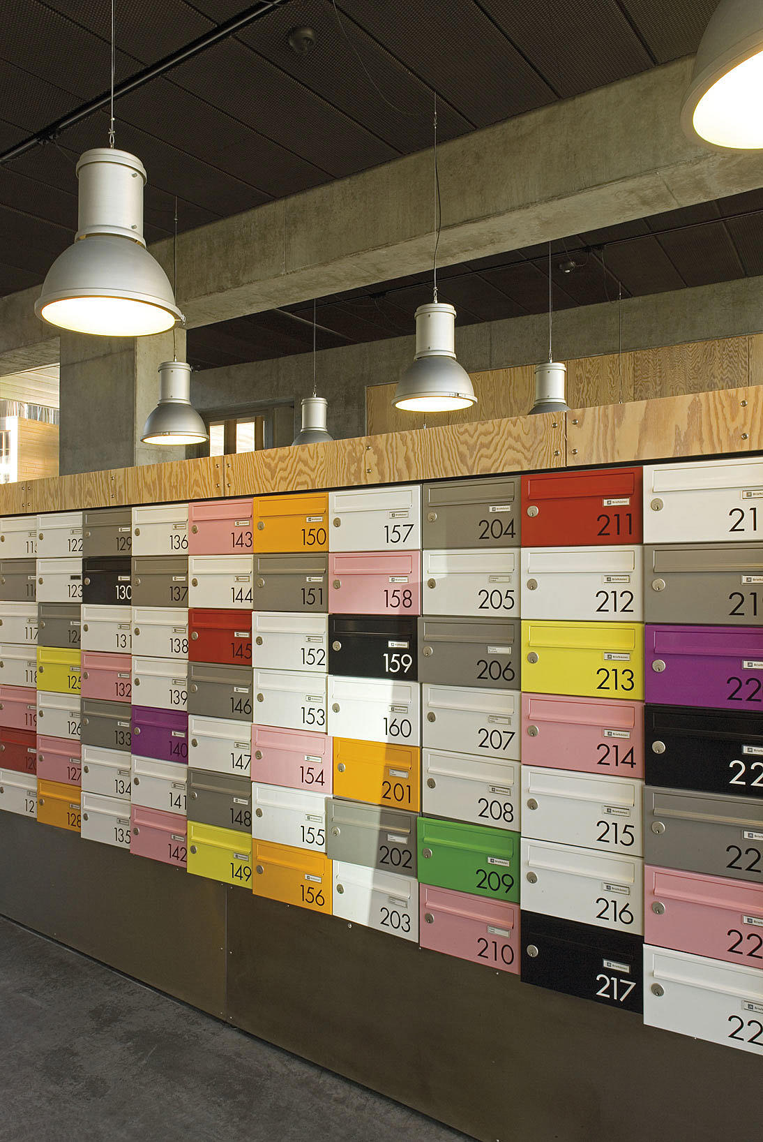 Fra Tietgenkollegiet i Ørestaden, København. Foto: Lundgaard & Tranberg