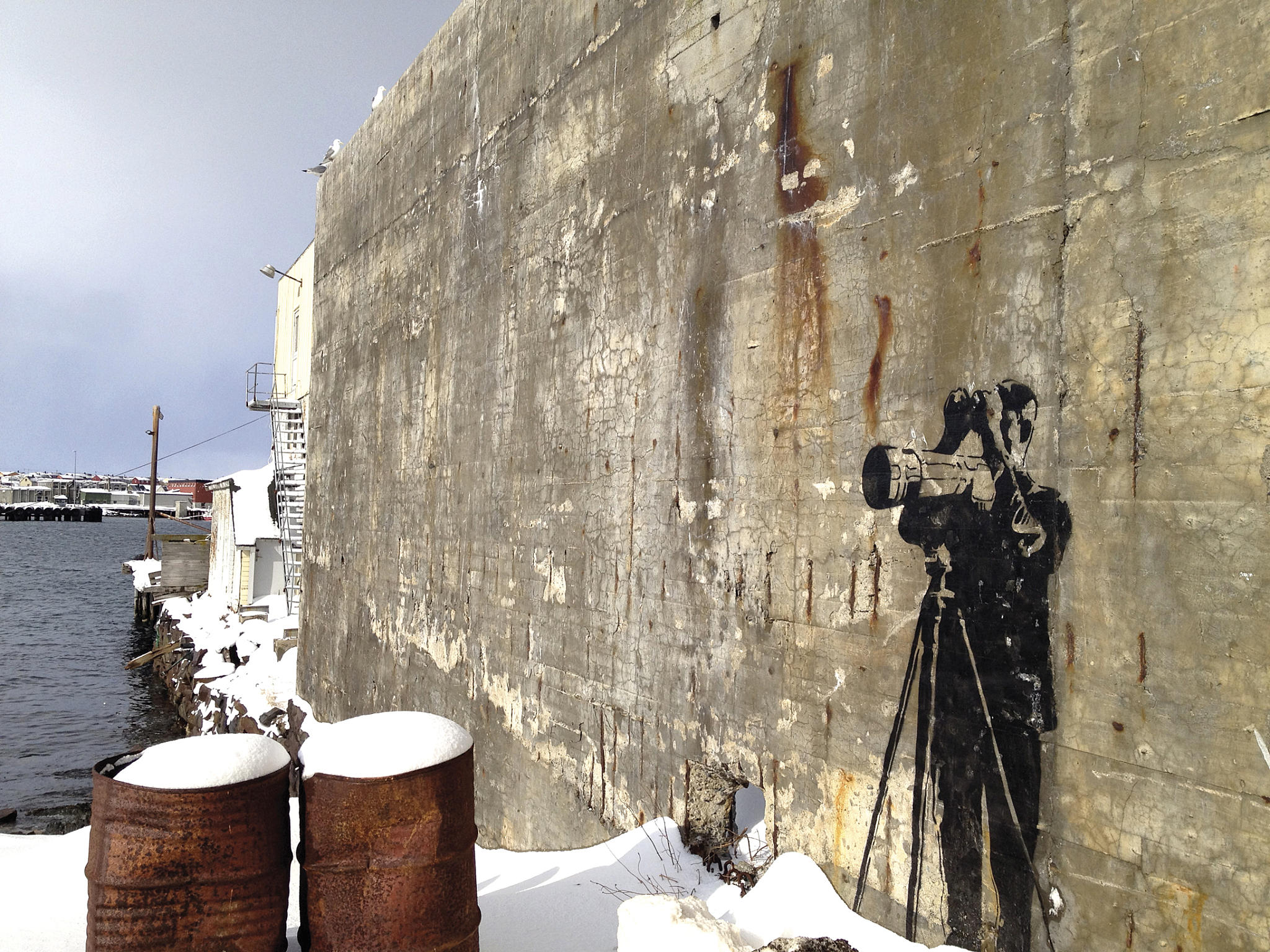 Fuglekikkerne er blitt en del av Vardø. Foto: Biotope