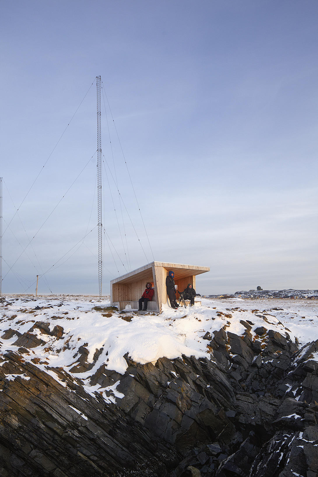Fugleskjul på Steilnes. Foto: Ivan Brodey