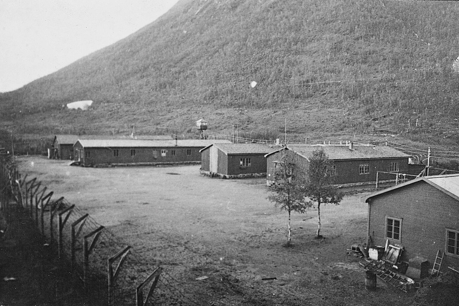 Krøkebærsletta ca. 1945. Foto: Narviksenteret