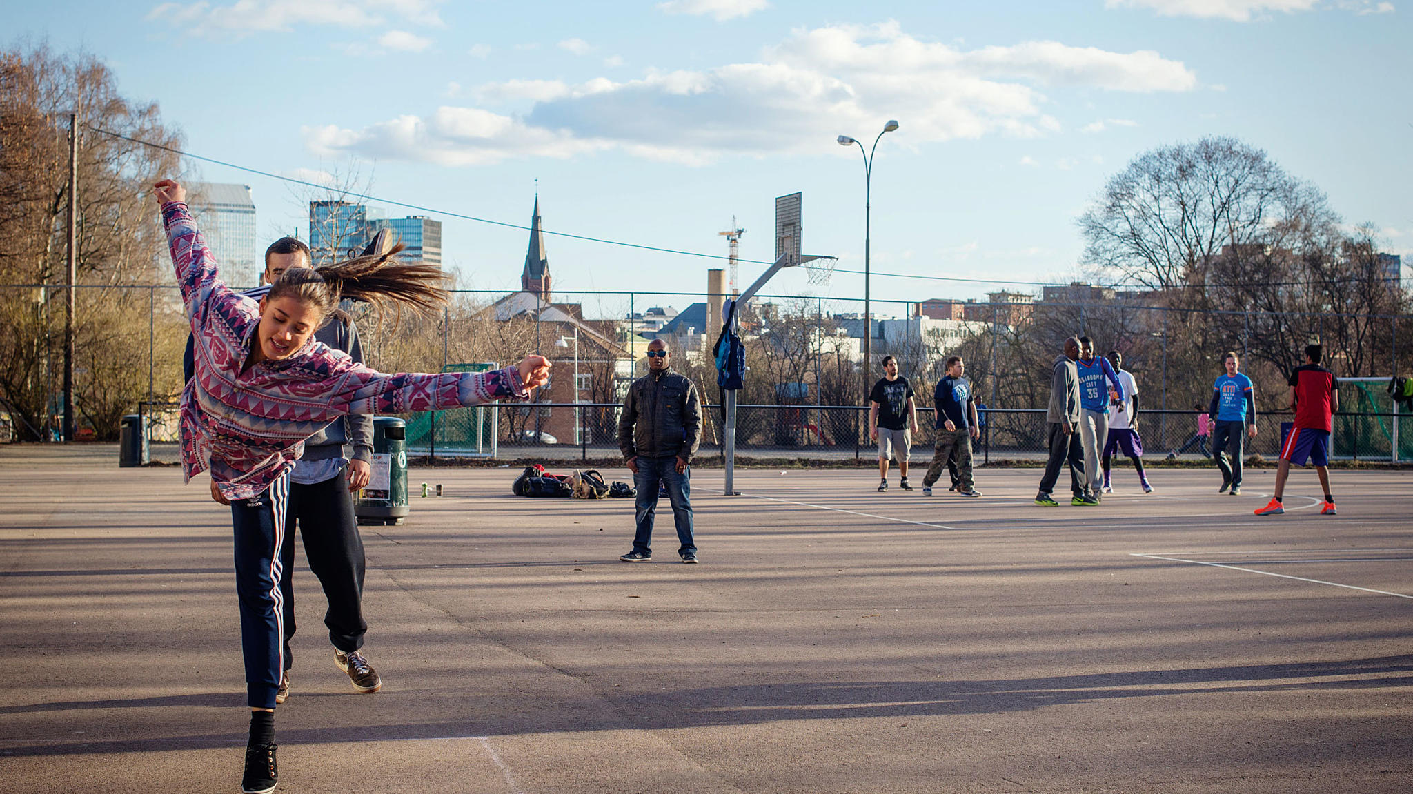 Kuba i Oslo. Brenda danser. Foto: Lars Gartå