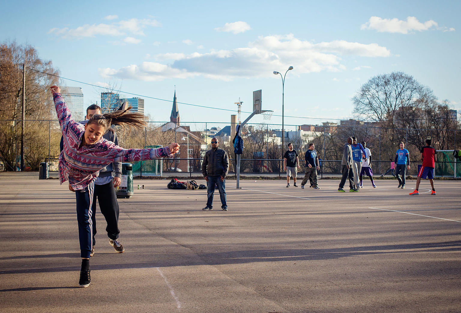 Kuba i Oslo. Brenda danser. Foto: Lars Gartå