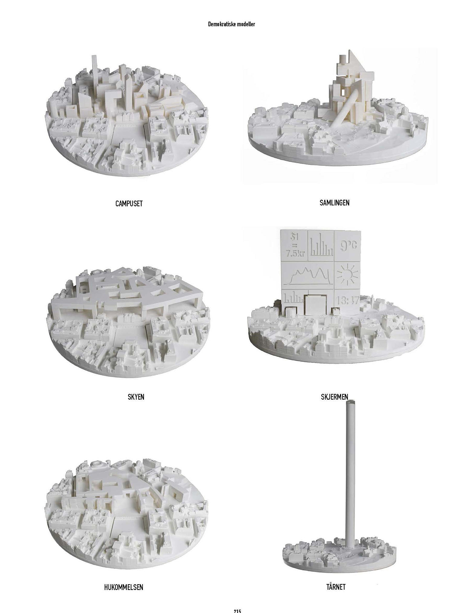 Demokratiske modeller Foto: Team MVRDV