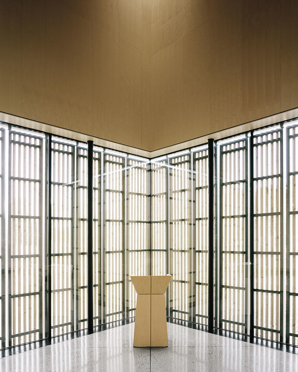 Fra dåpssakristiet.