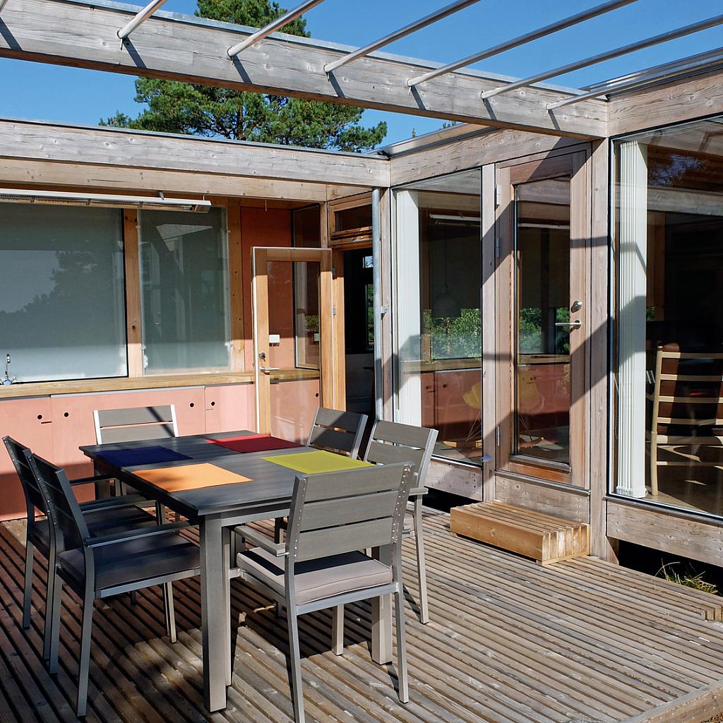 Fra utestuen. Foto: Hans Petter Smeby