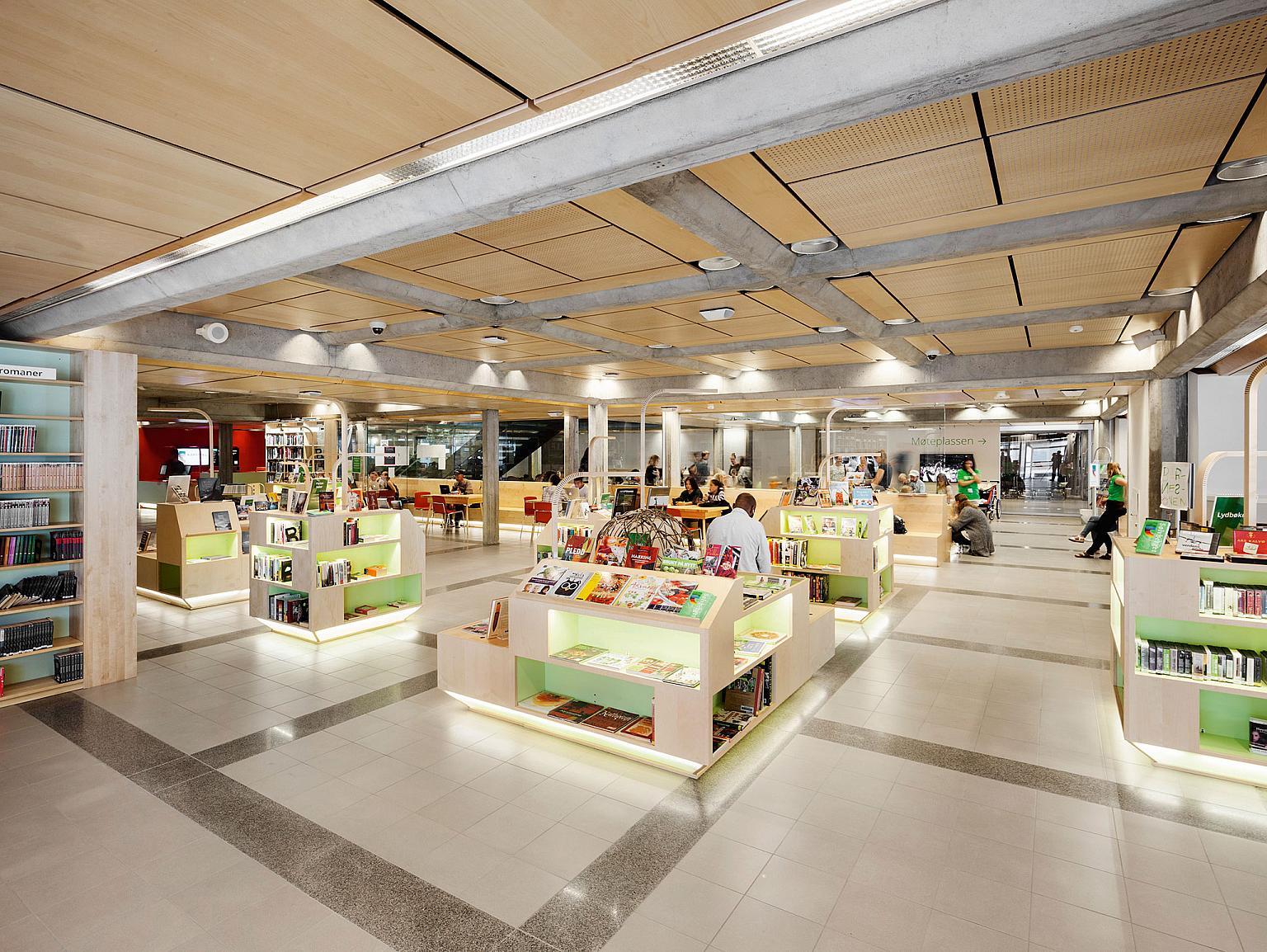 Sølvberget bibliotek. Foto: Ivan Brodey