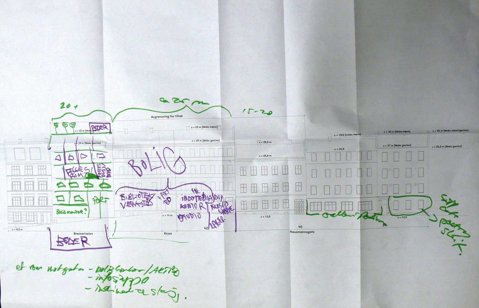 Fra workshopen. Foto: Eriksen Skajaa Arkitekter AS