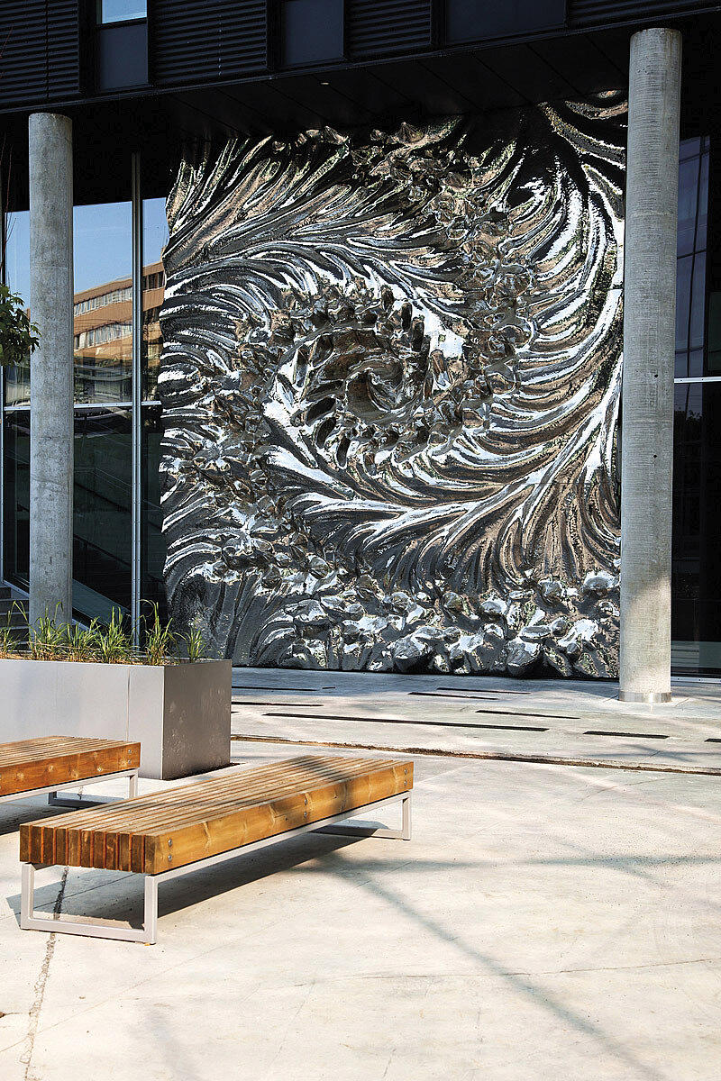 Bård Breivik: “Fraktaler”, 2011. Universitetet i Oslo. Foto: Terje Heiestad Millimeterpress