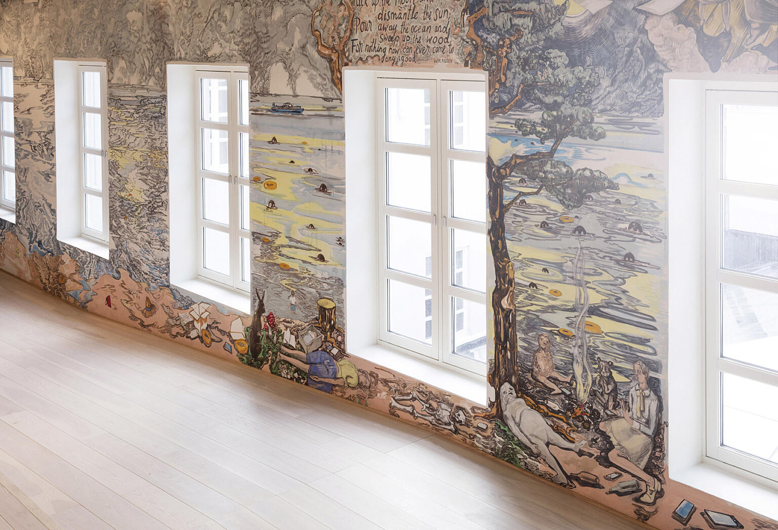 Vanessa Baird: “The Ocean”, 2016. Sentralen i Oslo. Foto: Sentralen
