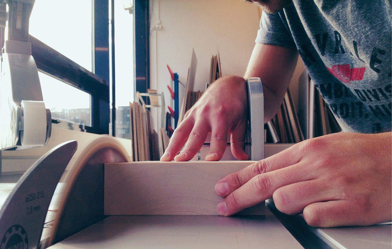 Materialvalget til Blossom er basert på erfaringer med bjørk og bøk. Foto: Andreas Bergsaker