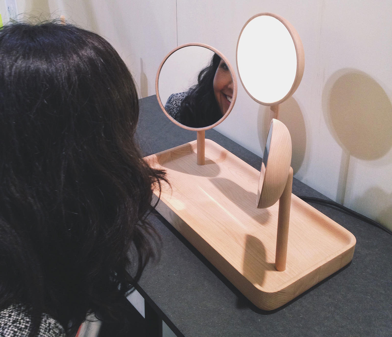 Utstillingen i Milano ga mulighet til å observere brukernes interaksjoner med objektet. Foto: Andreas Bergsaker