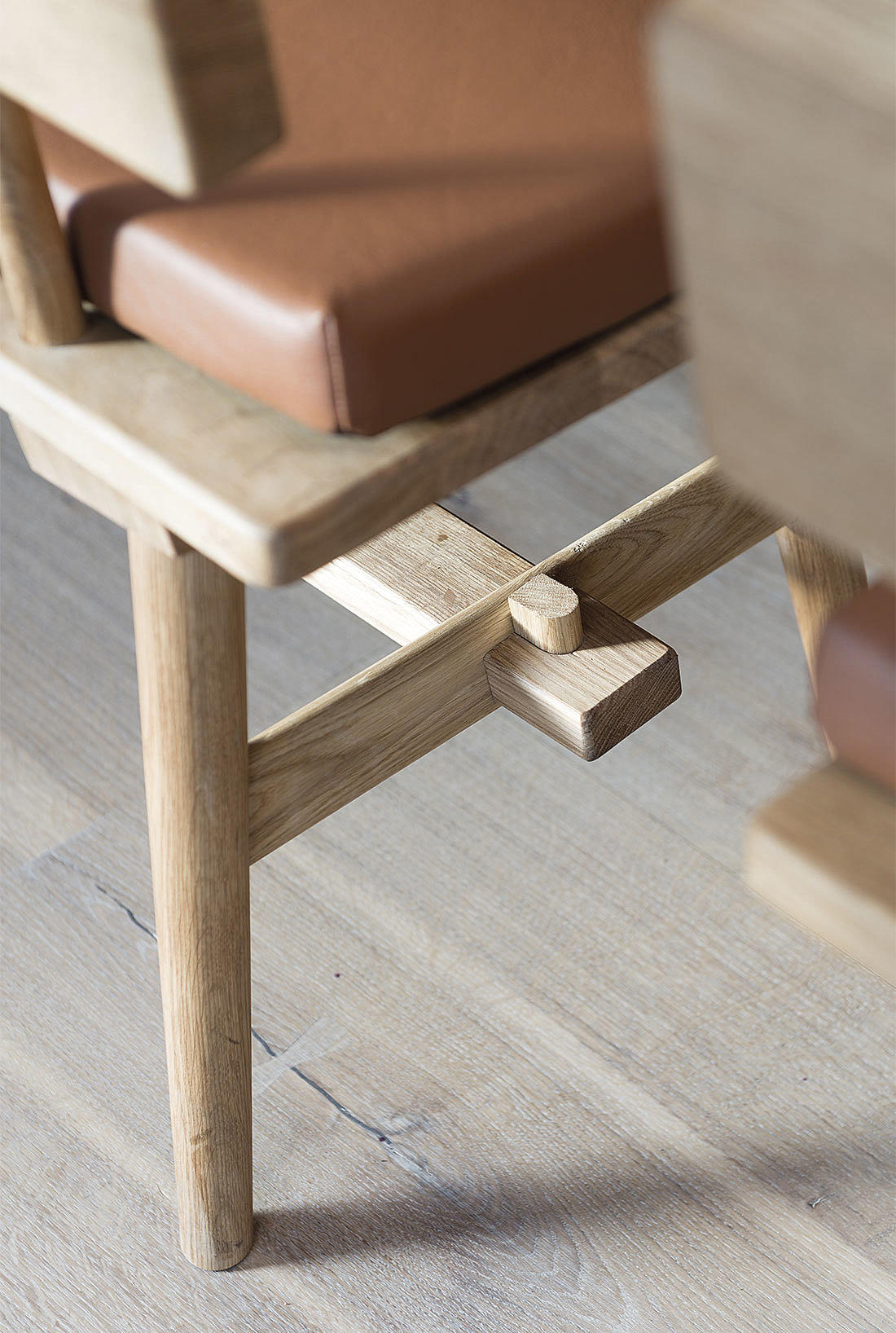 Benk, tresammenføyninger.