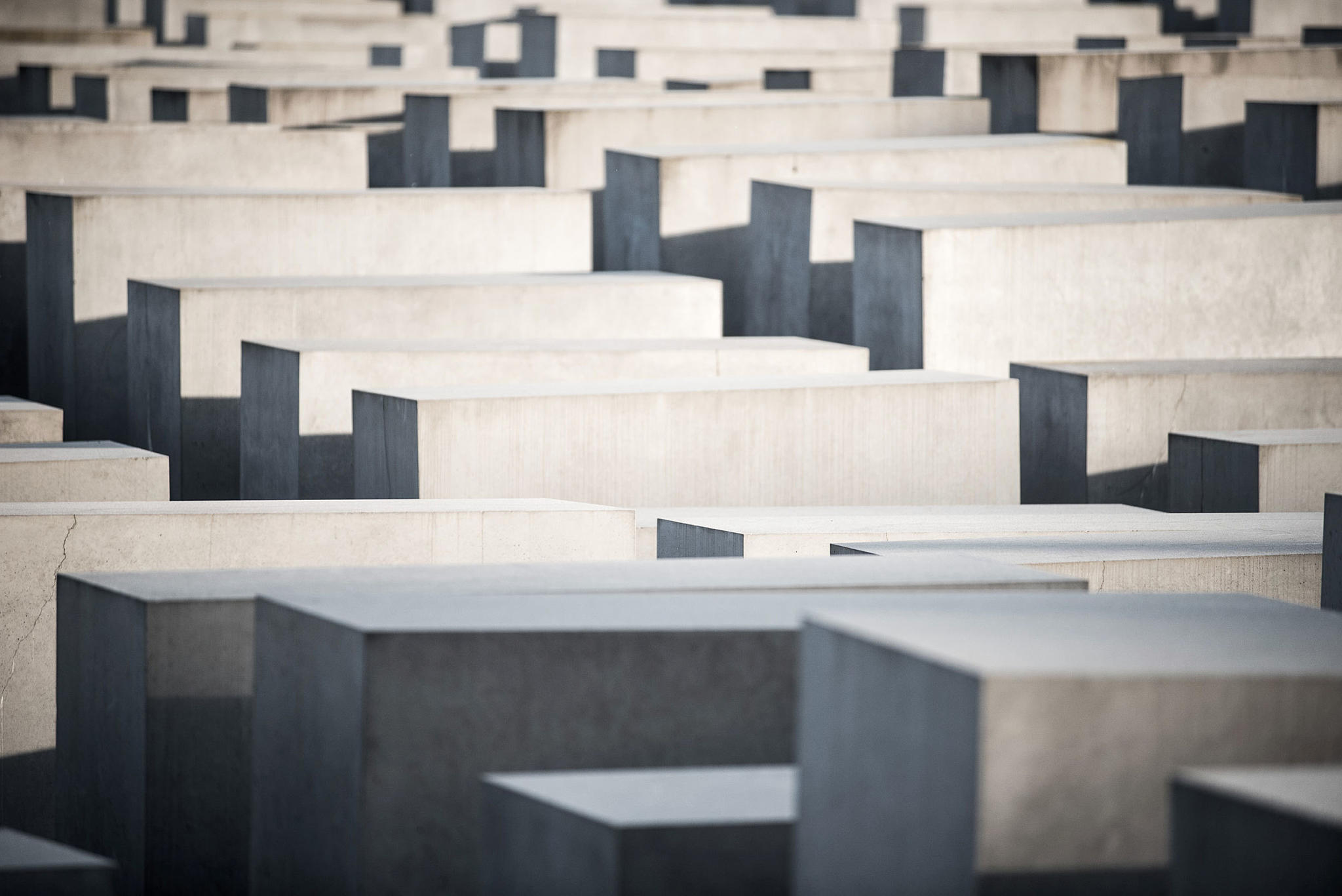 Denkmal für ermordeten juden europas, Holocaust-minnesmerke i Berlin, Peter Eisenman. Foto: Maik Meid