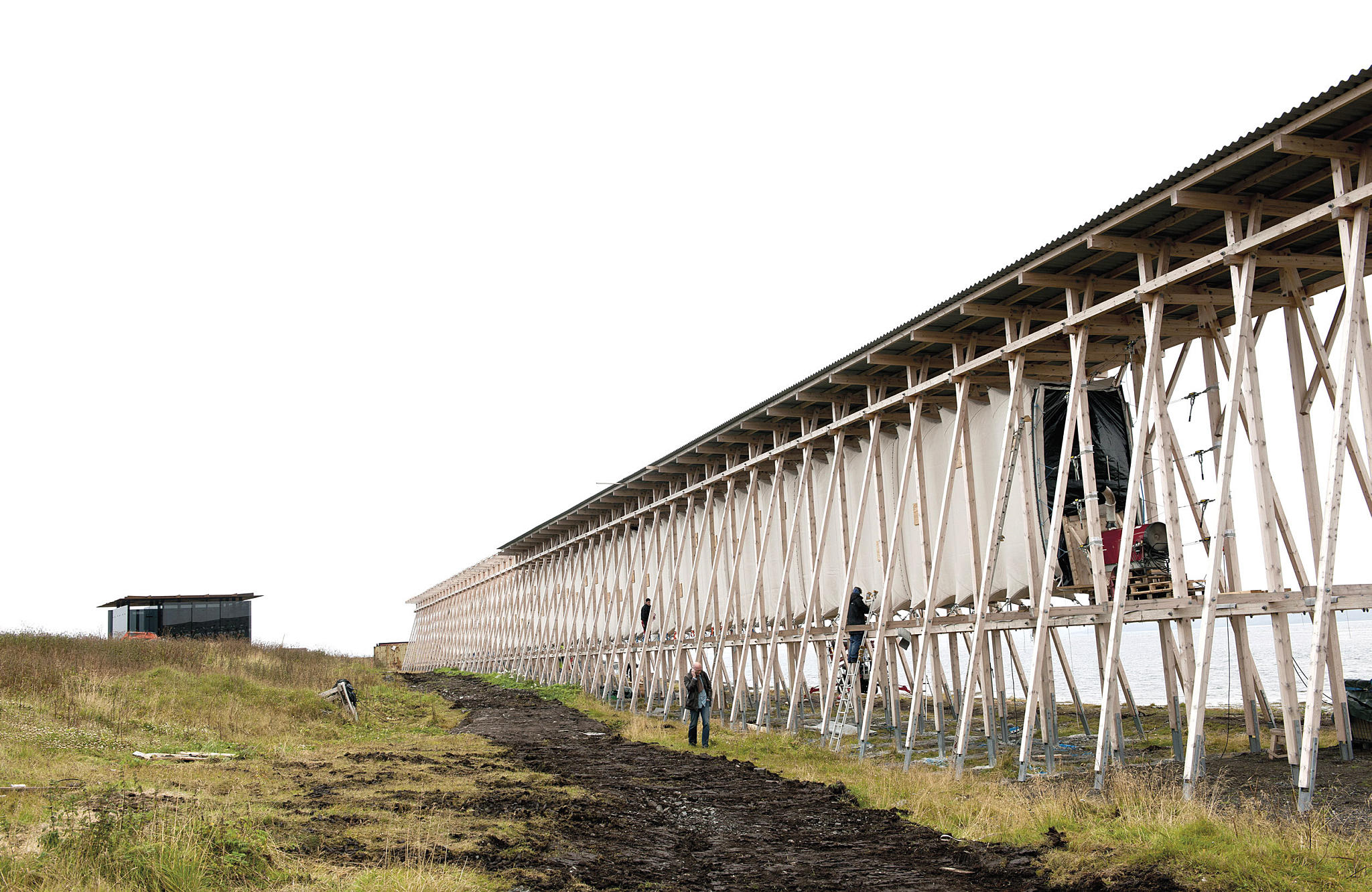Steilneset minnested, heksemonument i Vardø, Peter Zumthor. Foto: Jiri Havran