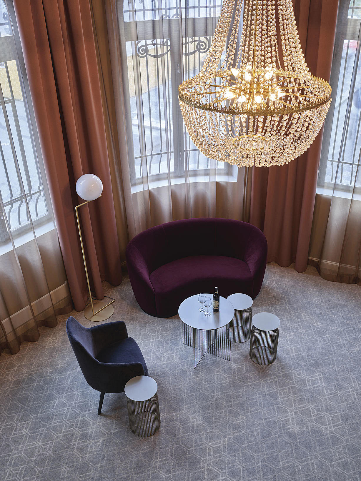 Metropolis har designet en fargepalett med fire årstider som tema. Denne suiten har tema høst.