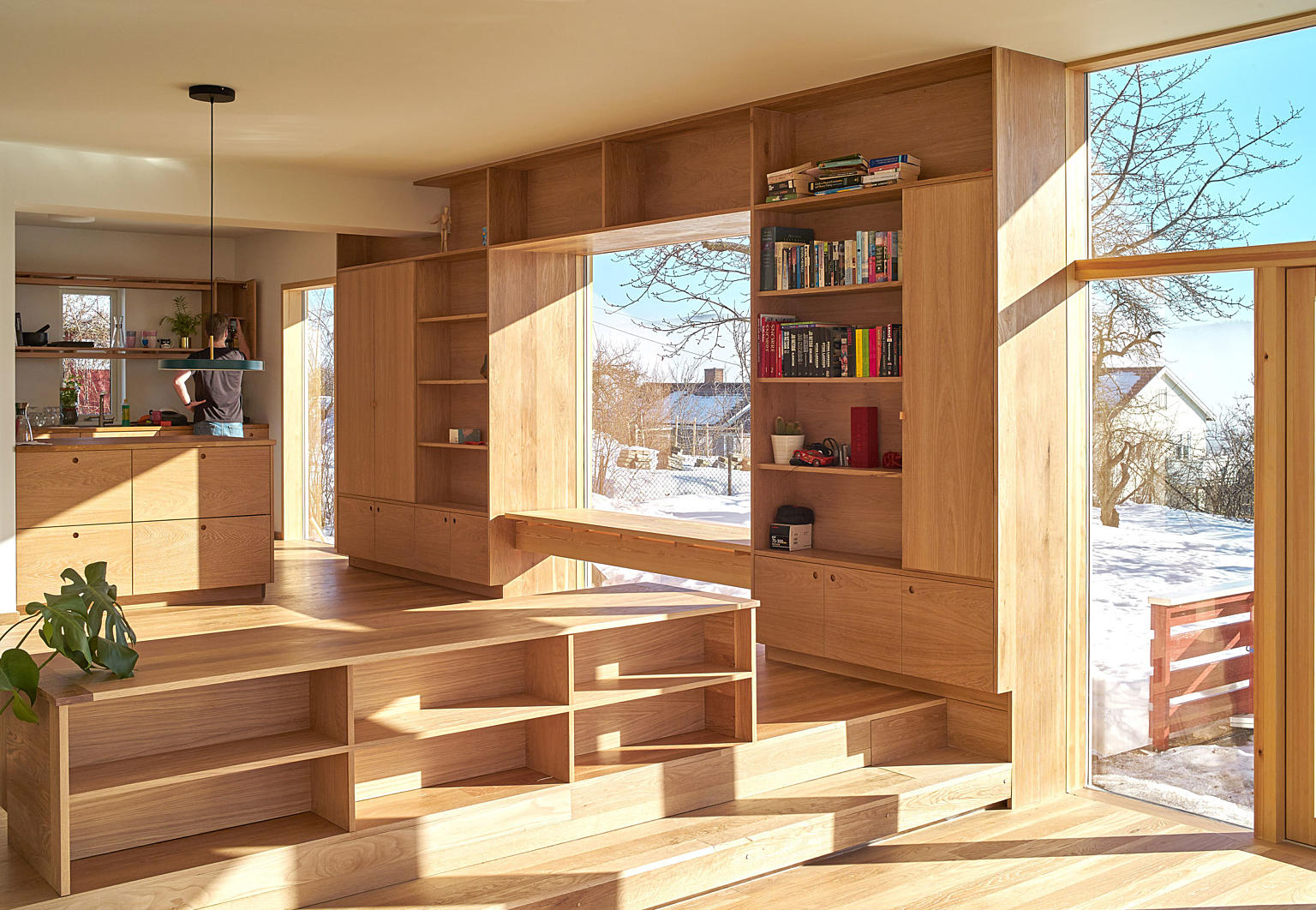 Målet var å minske den psykologiske distansen mellom privatliv og natur.