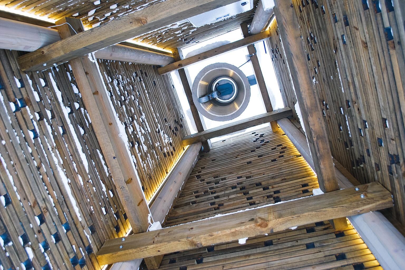 Detalj fra klokkestøpulen.