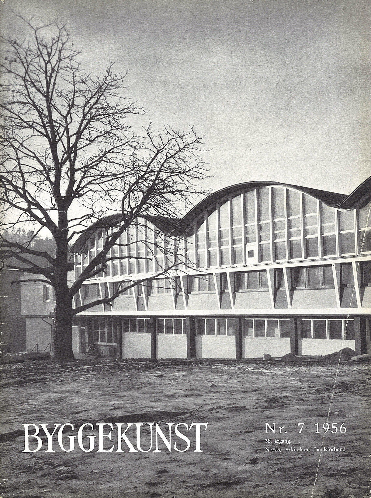 Sveisehall på Akers mek. verksted