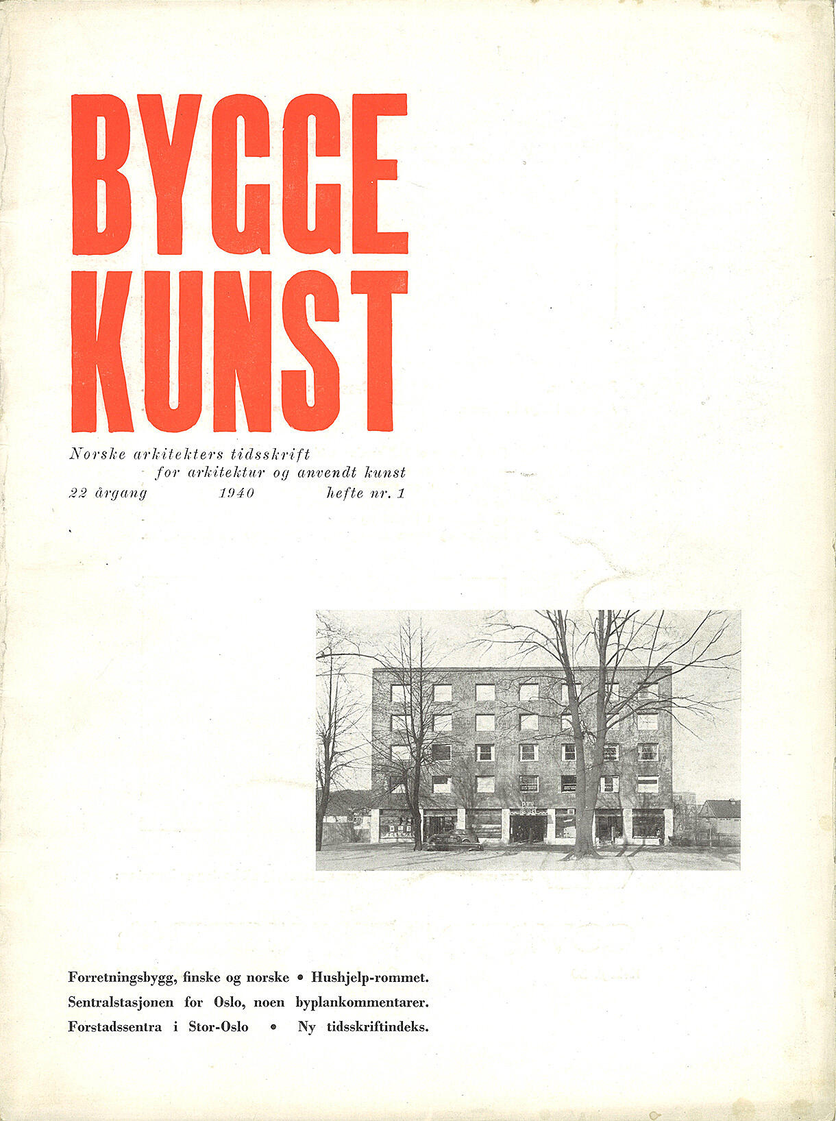 1940 - nr. 1